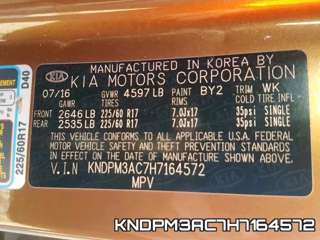 KNDPM3AC7H7164572