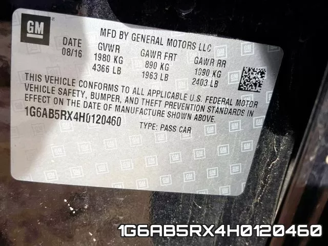 1G6AB5RX4H0120460