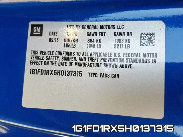 1G1FD1RX5H0137315