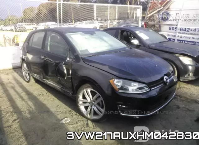 3VW217AUXHM042830