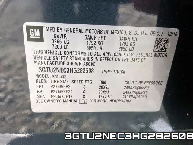 3GTU2NEC3HG282508
