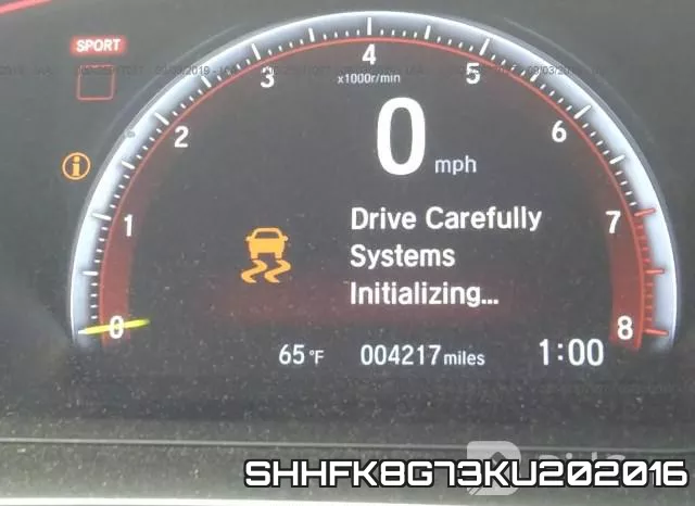 SHHFK8G73KU202016