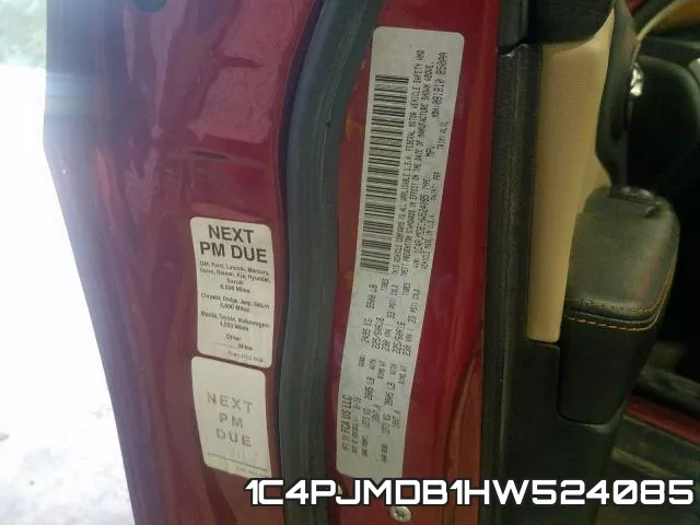 1C4PJMDB1HW524085
