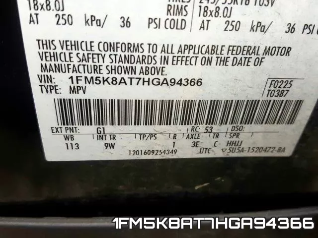 1FM5K8AT7HGA94366