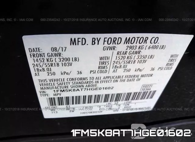 1FM5K8AT7HGE01602