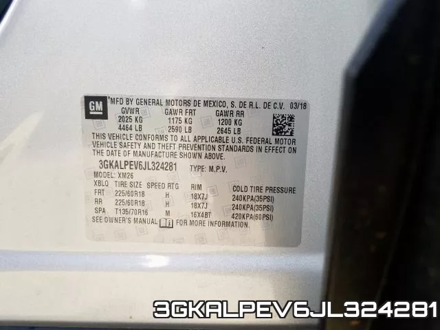 3GKALPEV6JL324281