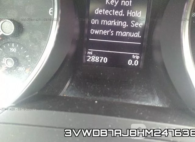 3VWDB7AJ8HM247638