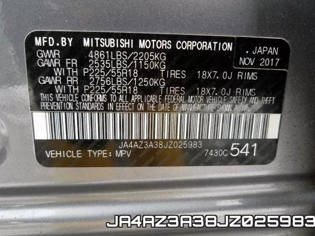 JA4AZ3A38JZ025983_10.webp