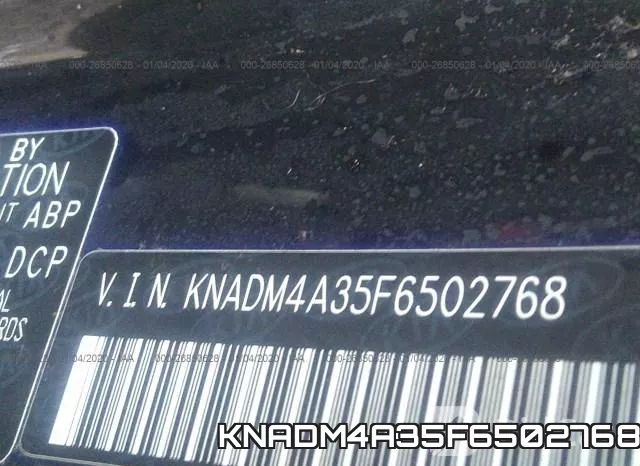 KNADM4A35F6502768