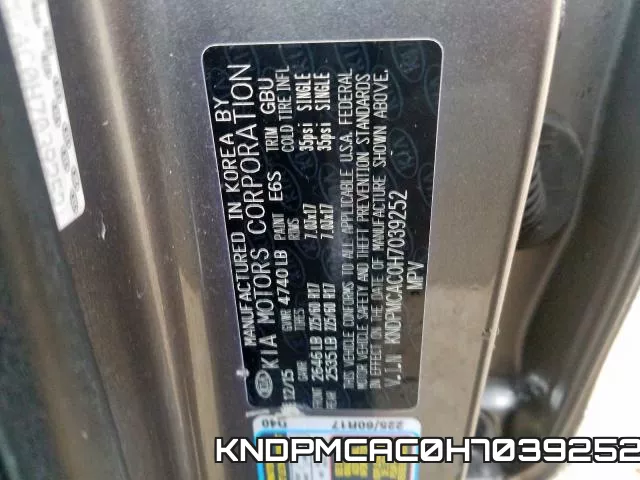 KNDPMCAC0H7039252