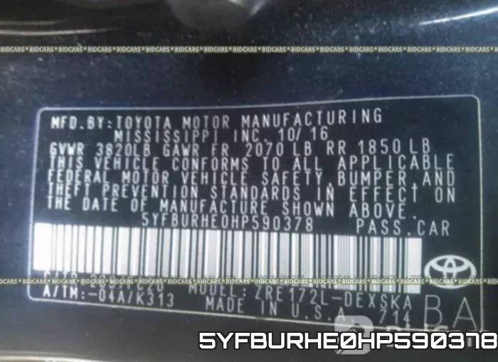 5YFBURHE0HP590378