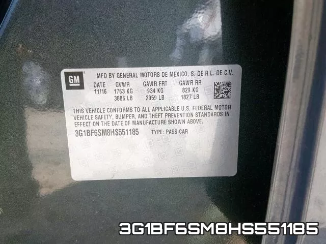 3G1BF6SM8HS551185