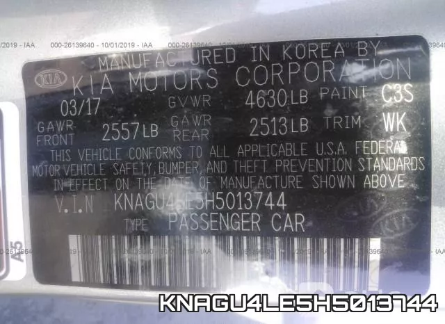 KNAGU4LE5H5013744