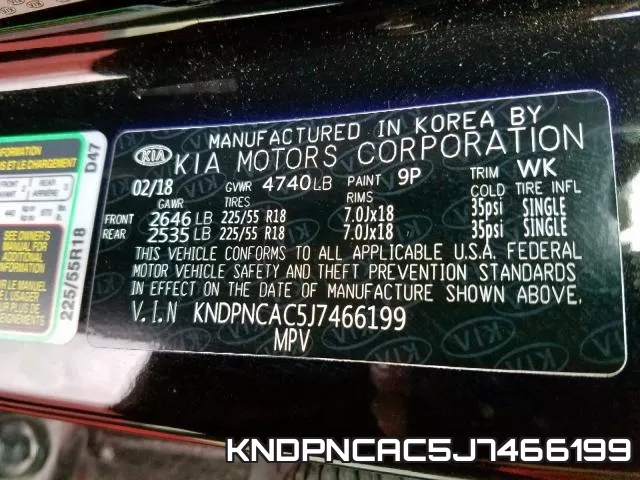 KNDPNCAC5J7466199