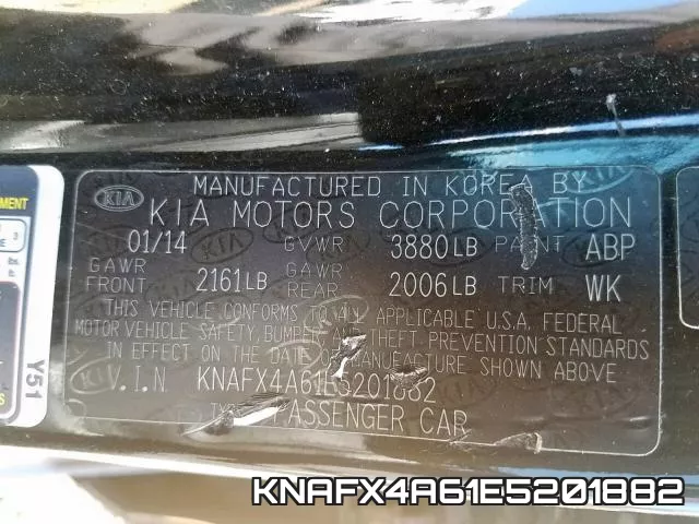 KNAFX4A61E5201882