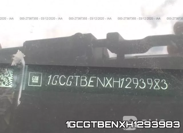 1GCGTBENXH1293983