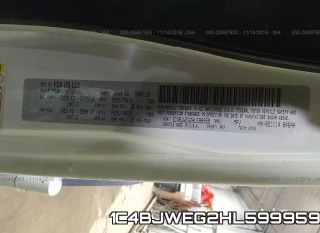 1C4BJWEG2HL599959