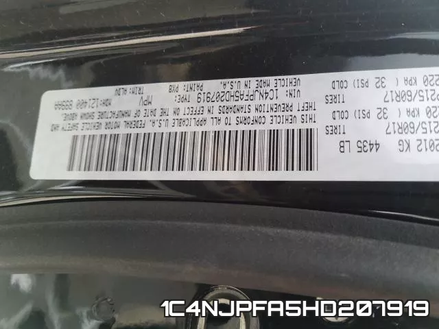 1C4NJPFA5HD207919