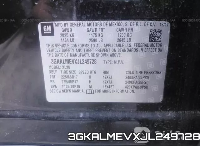 3GKALMEVXJL249728