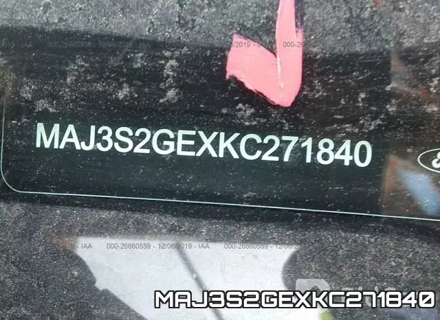 MAJ3S2GEXKC271840