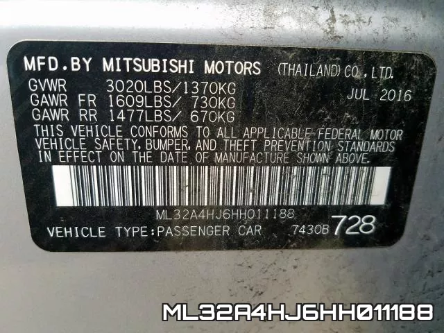 ML32A4HJ6HH011188
