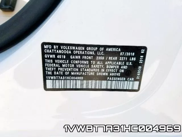 1VWBT7A31HC004969