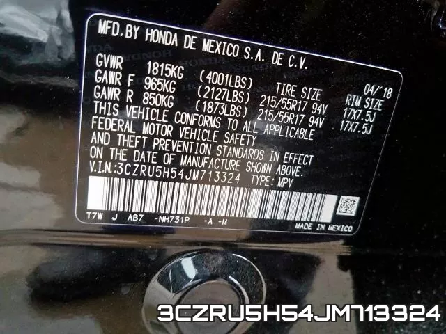 3CZRU5H54JM713324