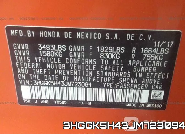3HGGK5H43JM723094