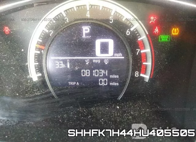 SHHFK7H44HU405505