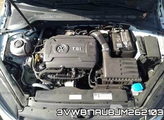 3VWB17AU8JM262103