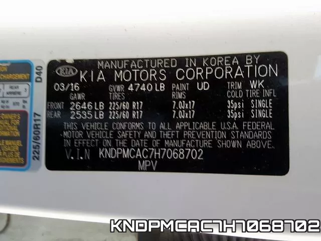 KNDPMCAC7H7068702