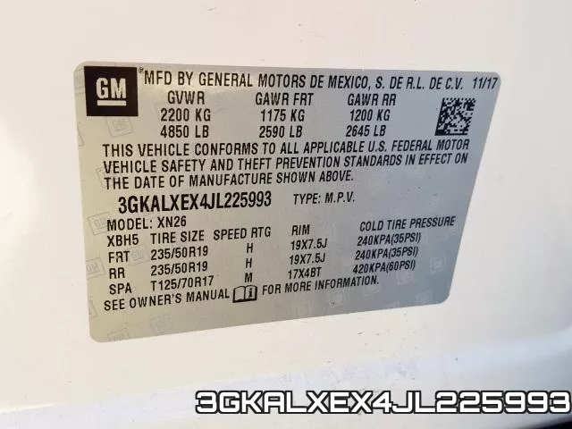 3GKALXEX4JL225993