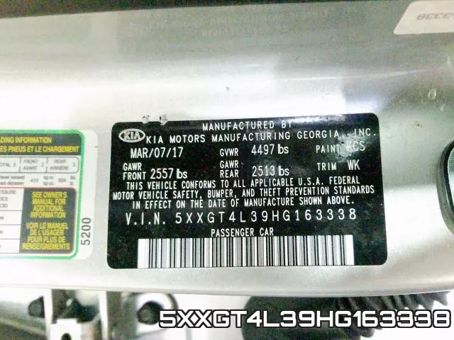 5XXGT4L39HG163338