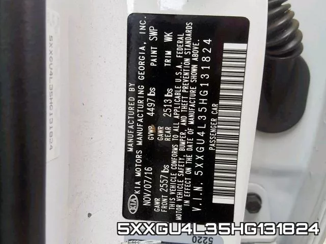 5XXGU4L35HG131824