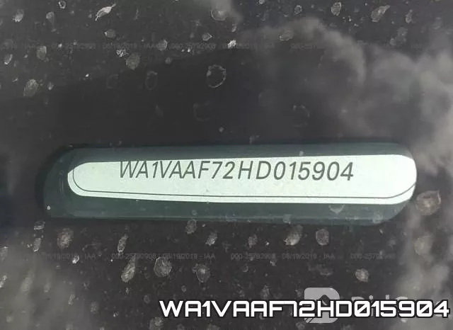 WA1VAAF72HD015904