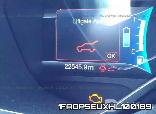 1FADP5EUXHL100189