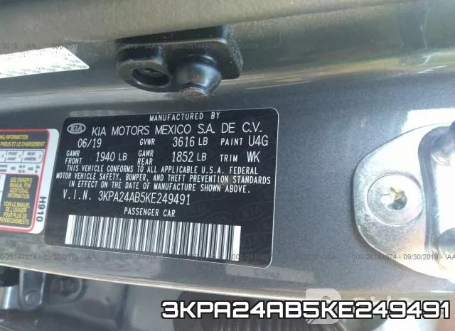 3KPA24AB5KE249491