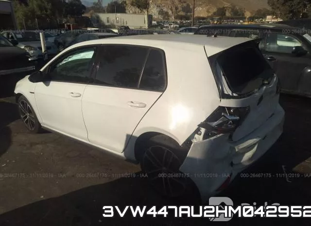 3VW447AU2HM042952