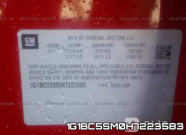 1G1BC5SM0H7223583