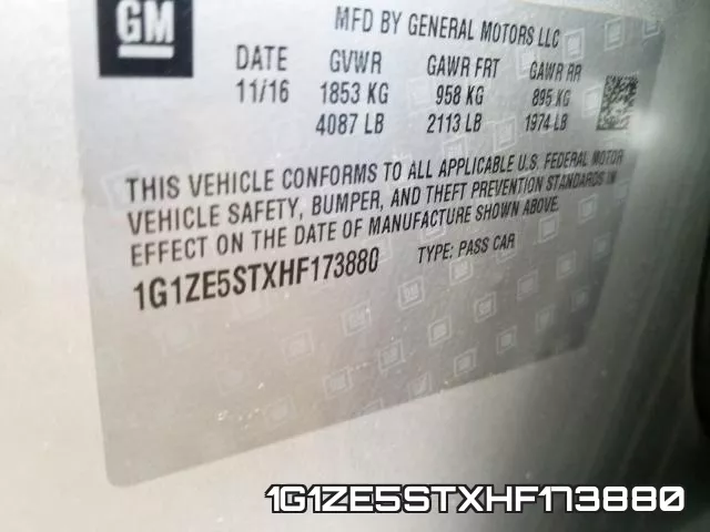 1G1ZE5STXHF173880
