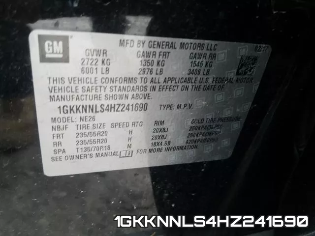 1GKKNNLS4HZ241690