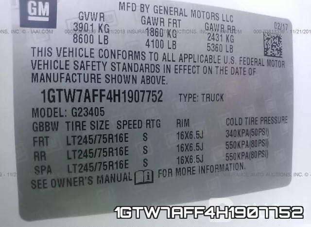1GTW7AFF4H1907752