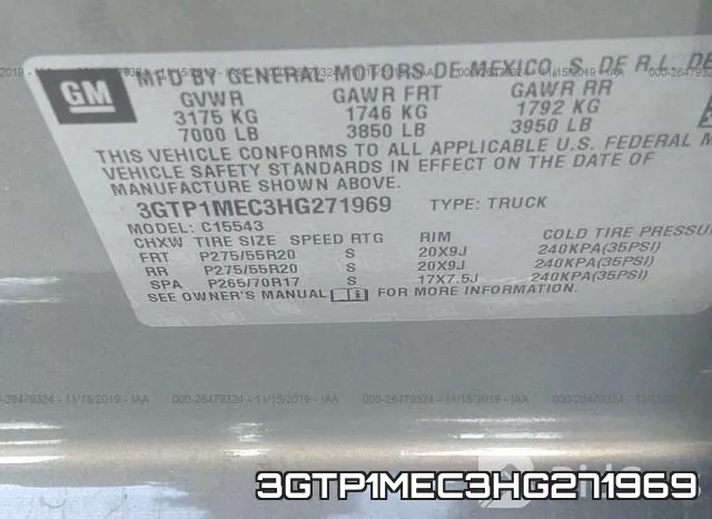 3GTP1MEC3HG271969