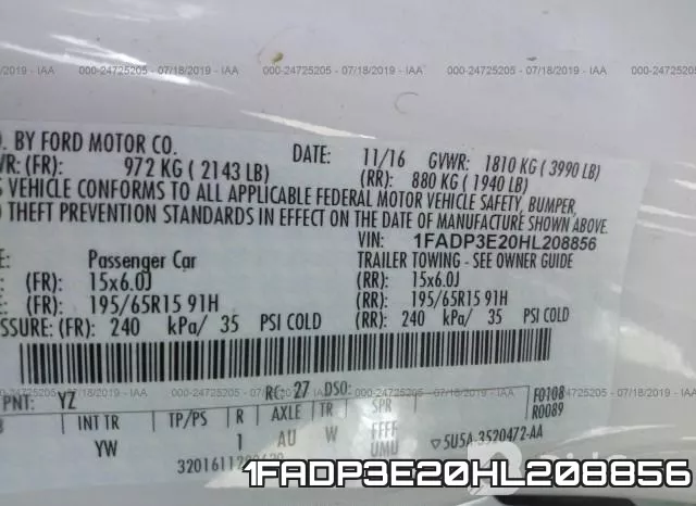 1FADP3E20HL208856