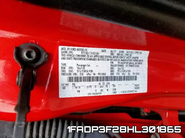 1FADP3F28HL301865