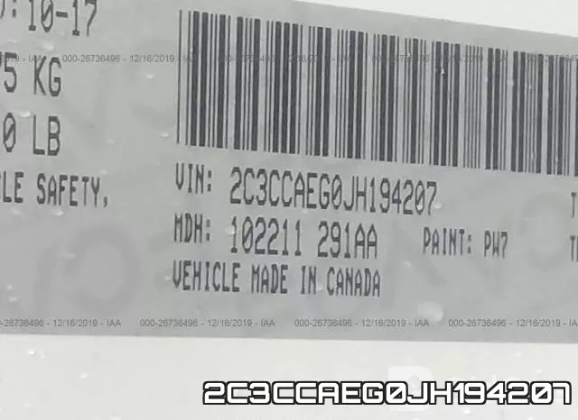 2C3CCAEG0JH194207