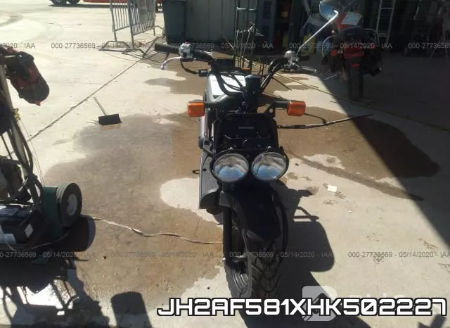 JH2AF581XHK502227
