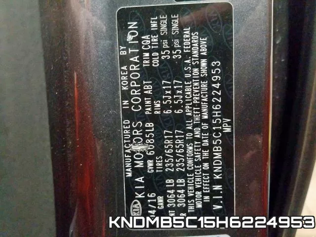KNDMB5C15H6224953