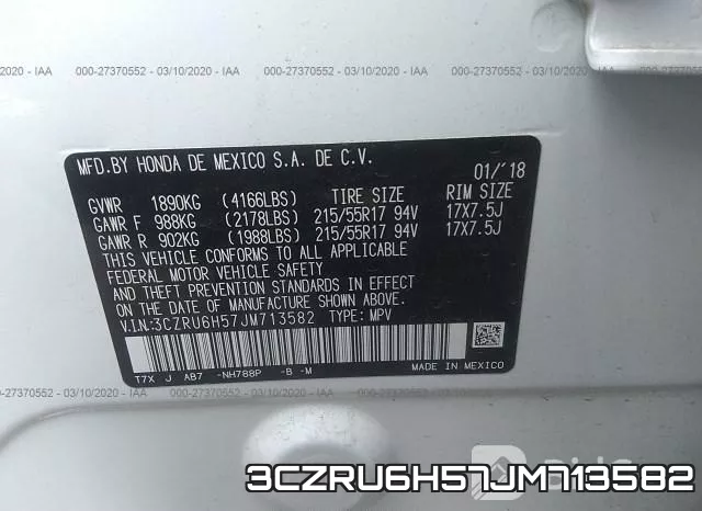 3CZRU6H57JM713582