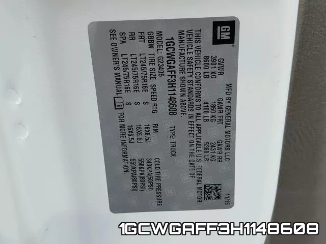 1GCWGAFF3H1148608